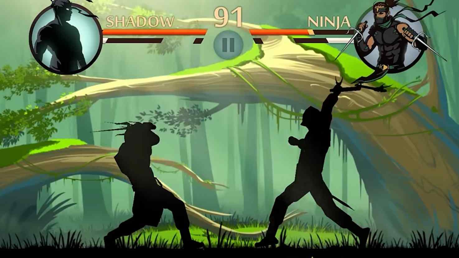 Hệ thống vũ khí độc đáo với 4 dạng tấn công Shadow Fight 2