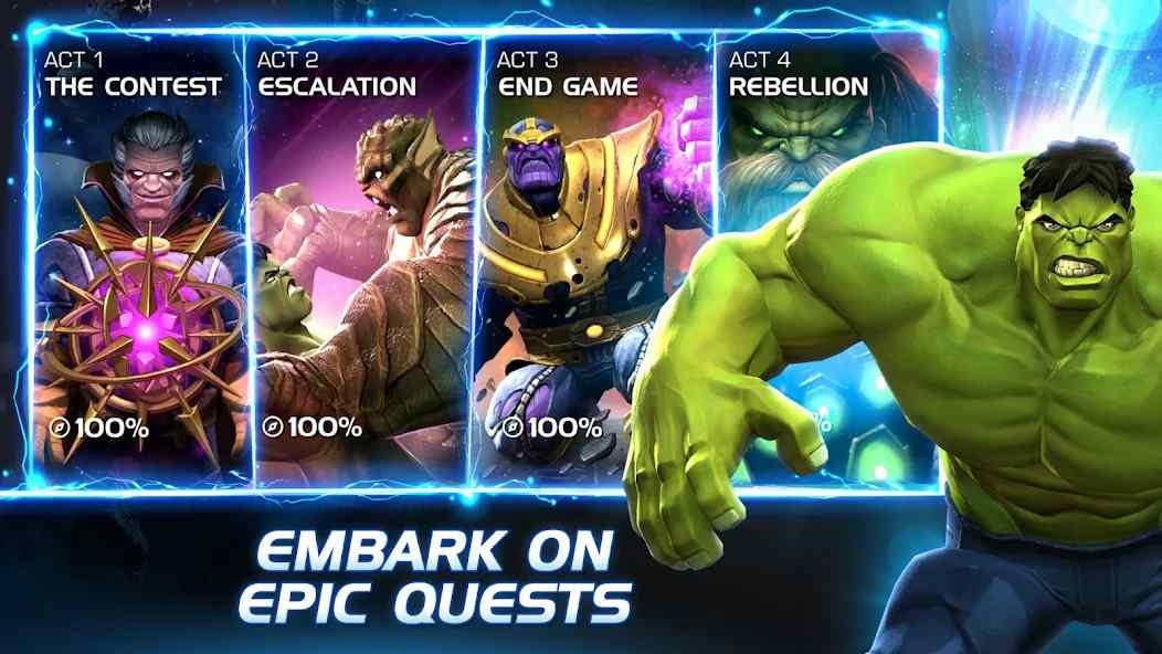 Instructions for downloading Marvel Contest of Champions MOD for Android