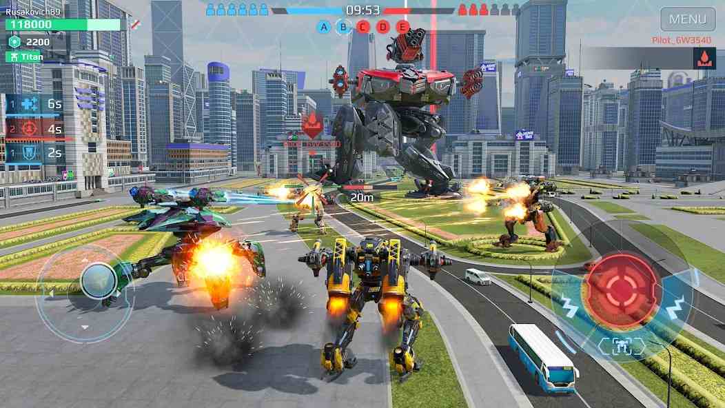 Khám phá các bản đồ War Robots Multiplayer Battles MOD