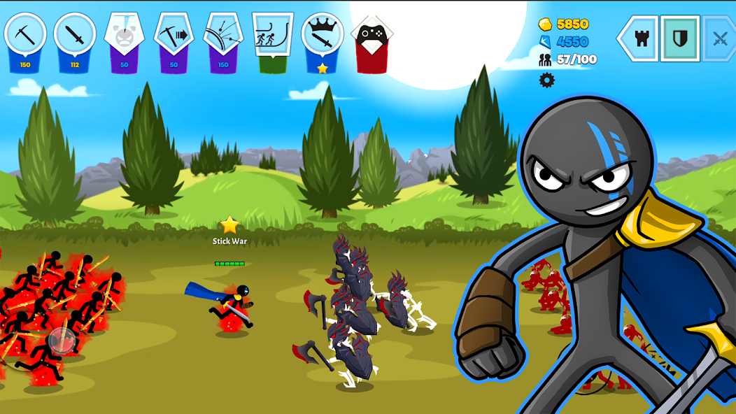 Explore the game modes in Stick War- Saga MOD and basic strategies