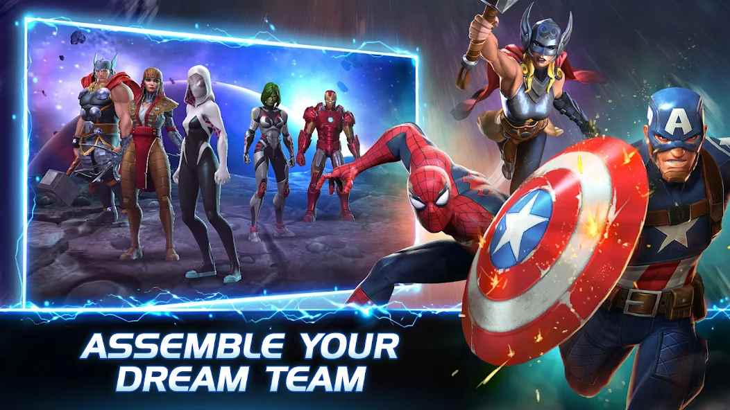 Lợi ích của tinh thể không giới hạn trong Marvel Contest of Champions MOD