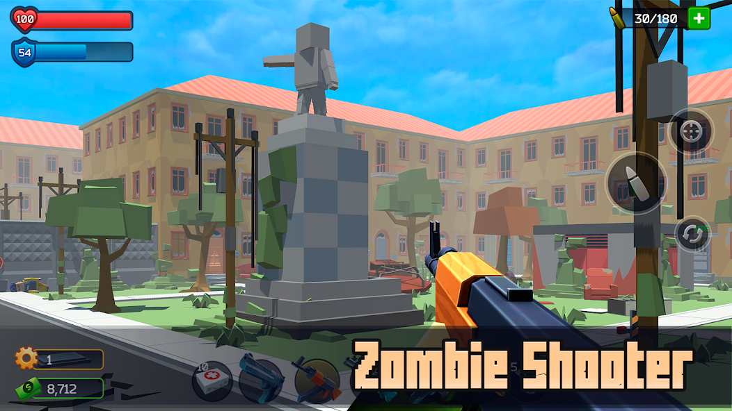 Mở khóa Skins độc đáo và cá tính khi chơi Pixel Combat- Zombies Strike MOD