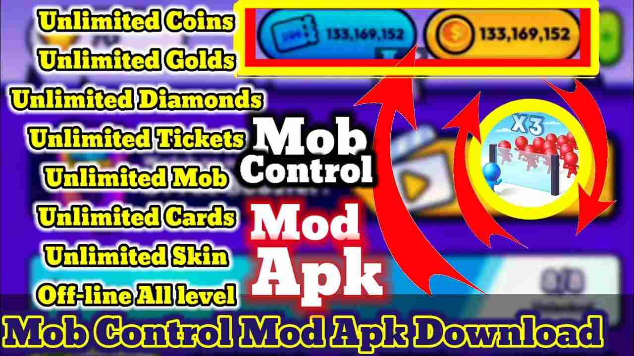 Tải Hack Mob Control MOD APK 2.78.1 (Vô Hạn Tiền, Phần Thưởng, Không Quảng Cáo)