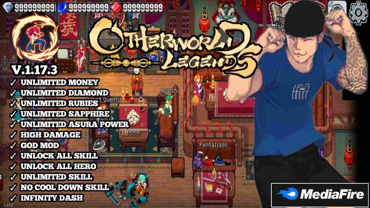 Tải Hack Otherworld Legends MOD APK 2.4.3 (Vô Hạn Tiền, Full Nhân Vật, Mua Sắm Miễn Phí)