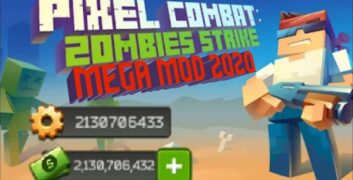 Download Hack Pixel Combat MOD APK 5.7.3 (Full Money, Unlimited Ammo, Unlocked Weapons and Skins) image