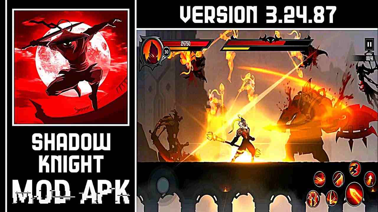 Download Shadow Knight MOD APK 3.24.340 (Mod Menu, Full Money, Diamonds, Characters)