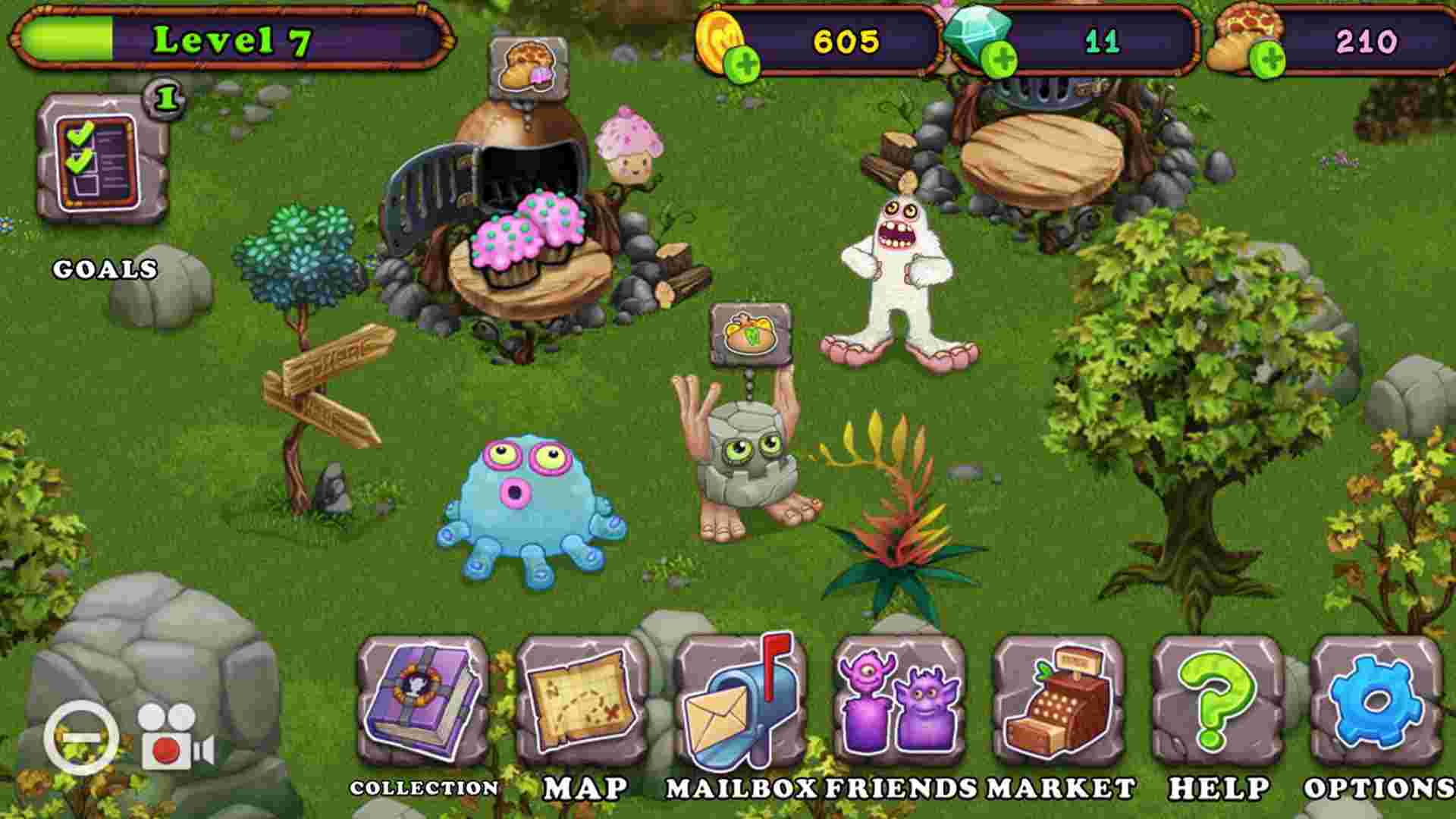 So sánh giữa phiên bản gốc và phiên bản MOD của My Singing Monsters