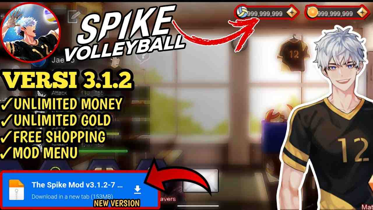 Tải Hack The Spike MOD APK 5.8.201 (Full Cầu Thủ, Vô Hạn Tiền)