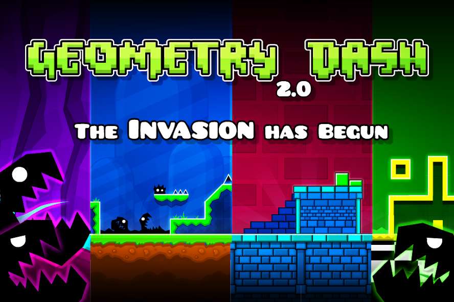 Tính năng MOD APK trong game Geometry Dash