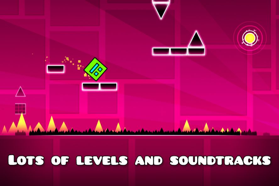 Tính năng MOD Full Skin trong Geometry Dash