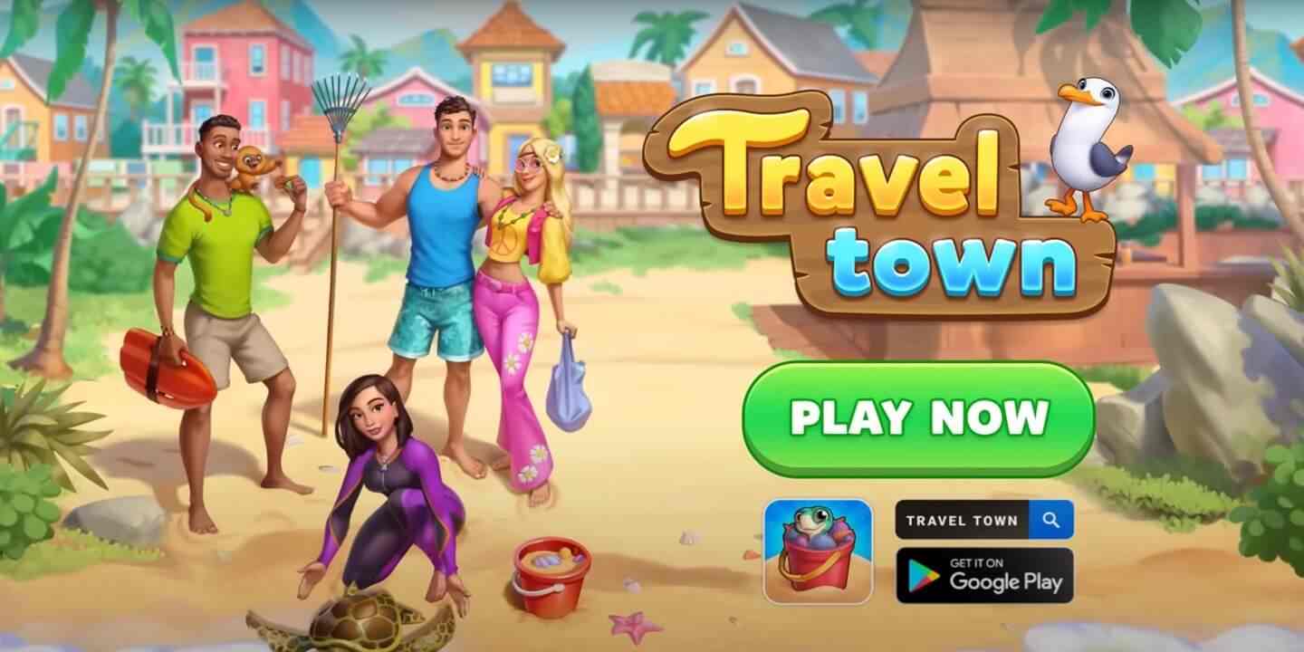 Tải Hack Travel Town MOD APK 2.12.771 (Vô Hạn Năng Lượng, Full Tiền, Kim Cương)