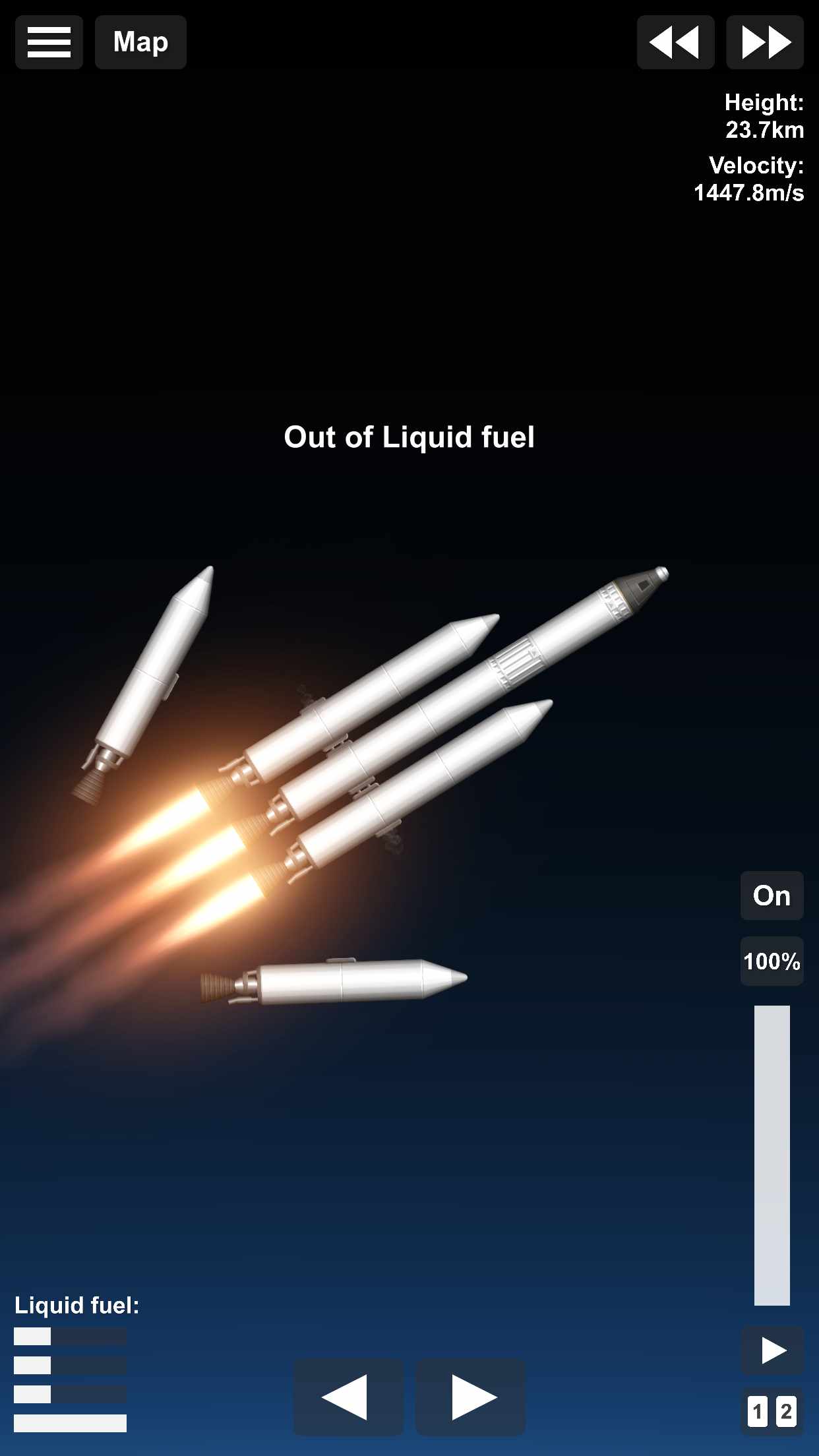 Unlimited fuel for freedom to take flights Spaceflight Simulator MOD