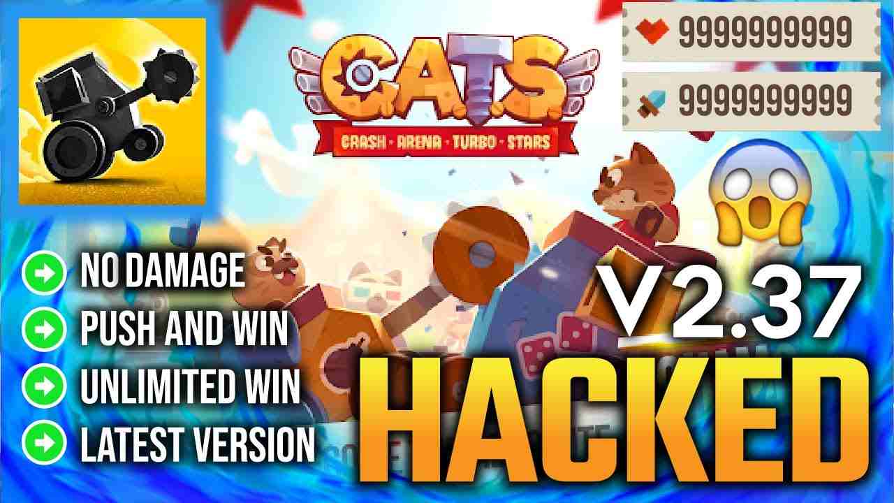 Tải Hack CATS: Crash Arena Turbo Stars MOD APK 3.17 (Vô Hạn Tiền, Full Kim Cương)