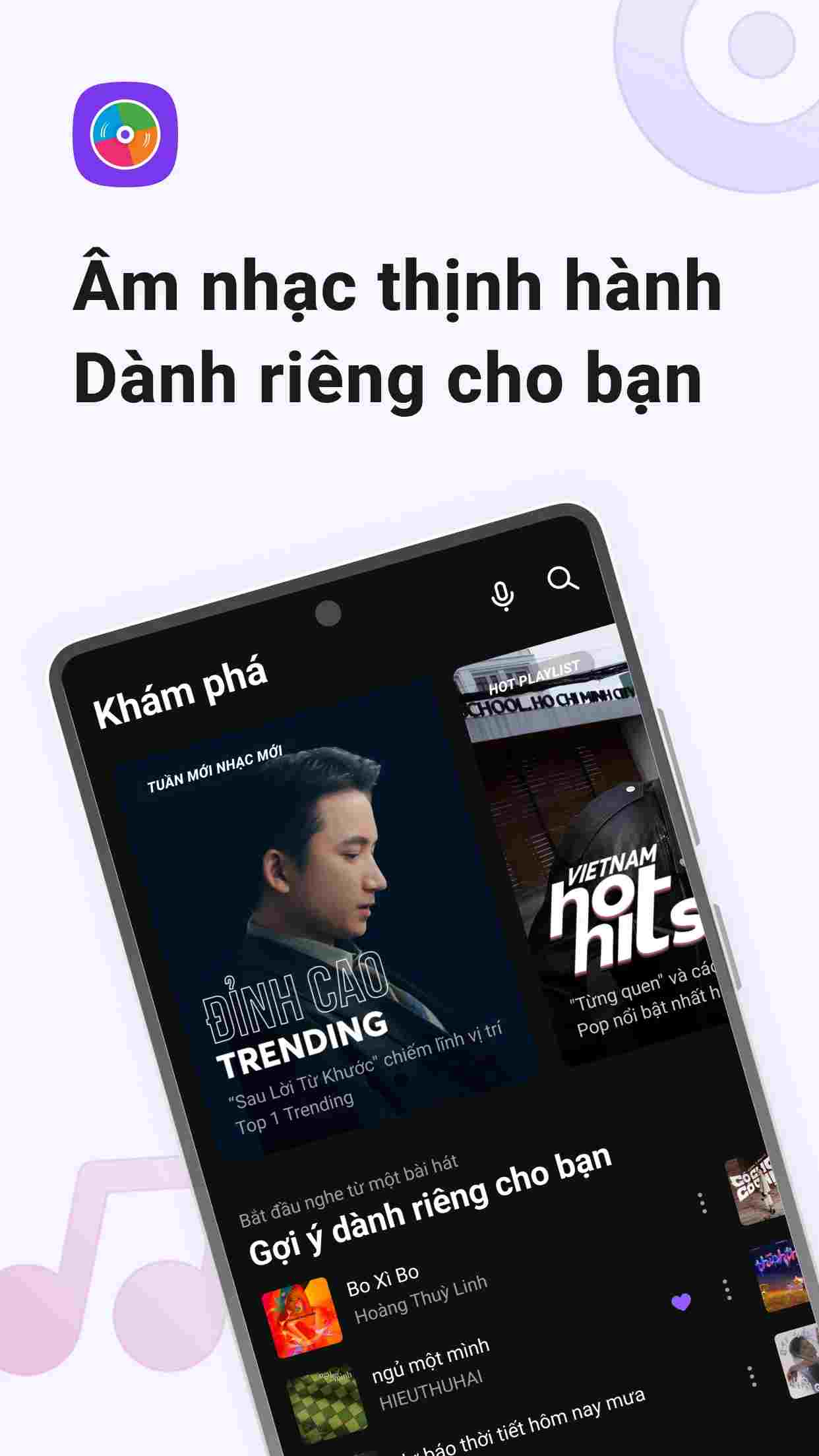 Các tính năng nổi bật của Zing MP3 MOD APK 24.09.02