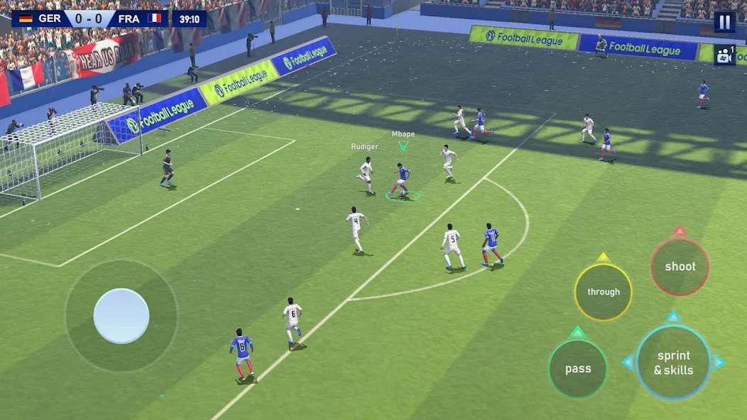 List of MOD APK features of Football League 2024 game