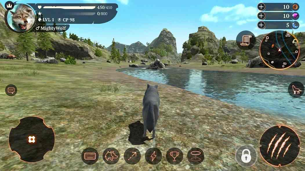 List of MOD APK features of The Wolf game