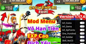 Tải Hack Grow Empire: Rome MOD APK 1.45.4 (Menu Mod, Vô Hạn Tiền và Kim Cương, Max Level) image