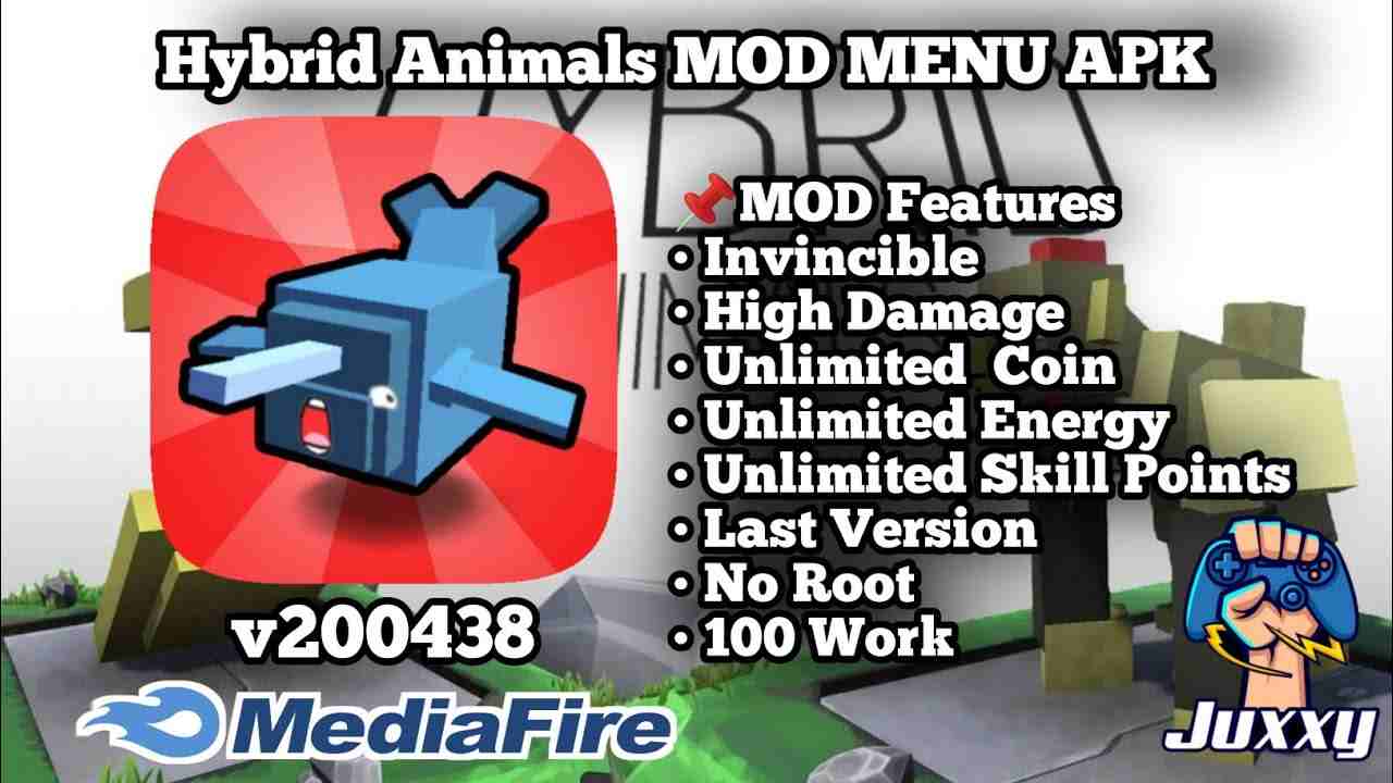 Download Hack Hybrid Animals MOD APK 200606 (Unlimited Money, Diamonds, Full Level)