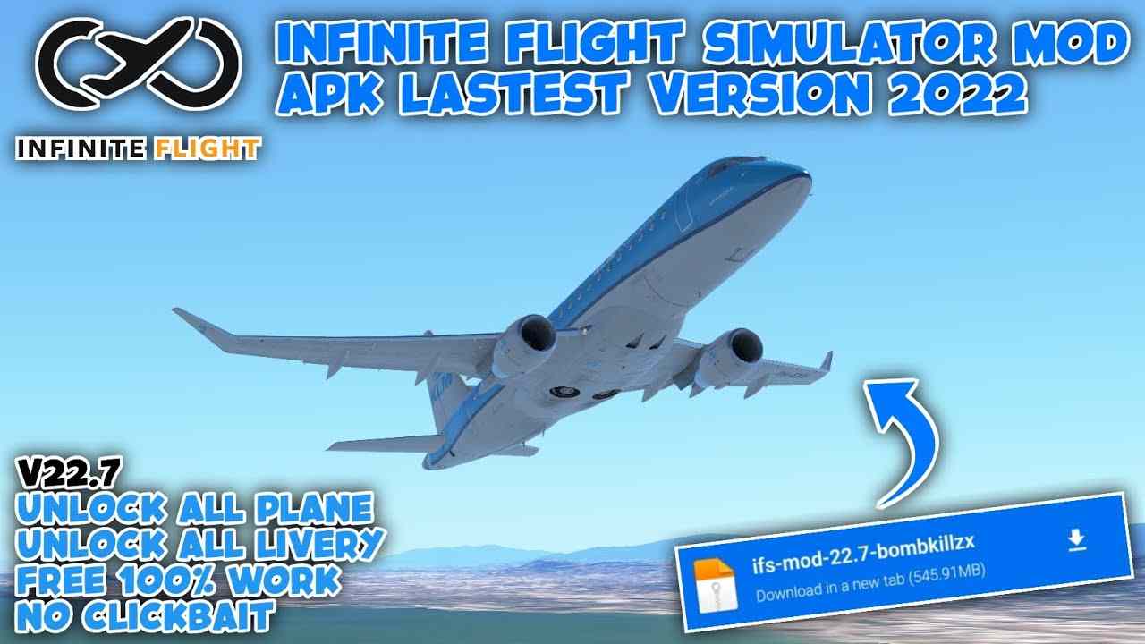 Download Hack Infinite Flight Simulator MOD APK 24.3.5 (Unlimited Money, Unlock All Planes)