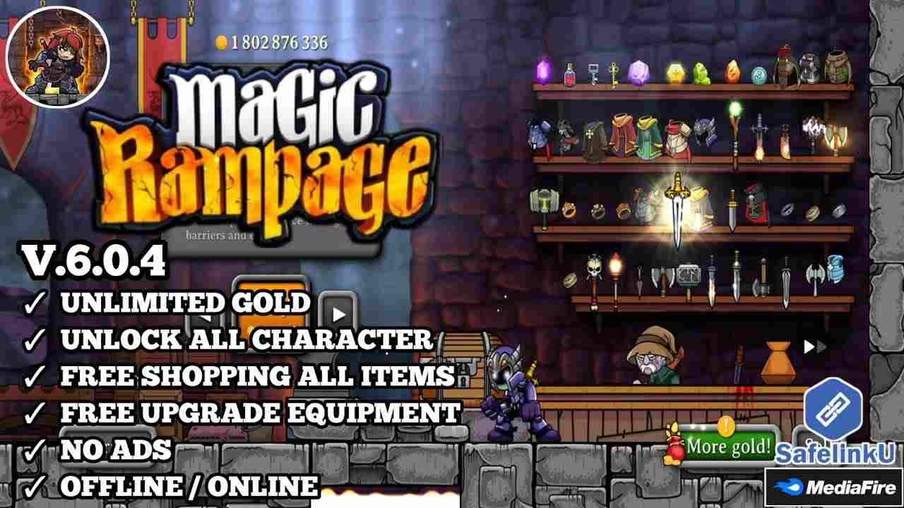 Tải Hack Magic Rampage MOD APK 7.0.4 (Full Tiền Vàng, Vô Hạn Tokens)