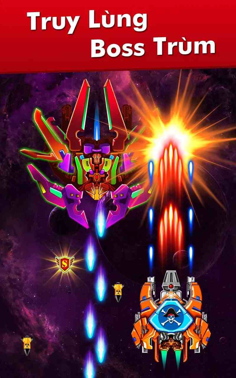 Useful tips and notes when playing Galaxy Attack- Alien Shooter MOD