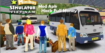 Download Hack Minibus Simulator Vietnam MOD APK 1.5.9 (Paid, Unlimited Money) image