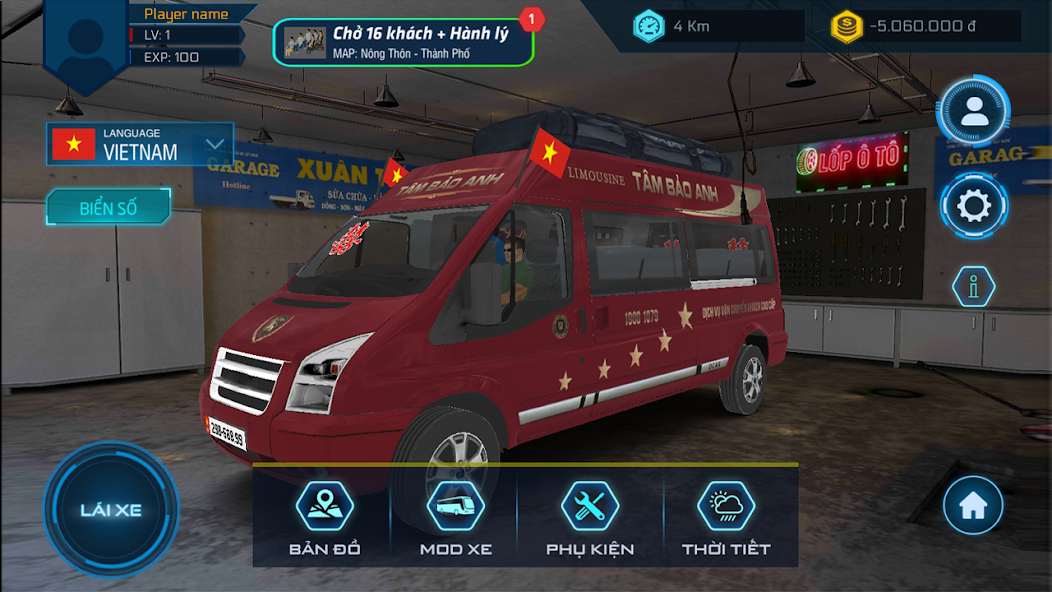 Minibus Simulator Vietnam MOD- Khám phá tính năng cao cấp đã trả phí