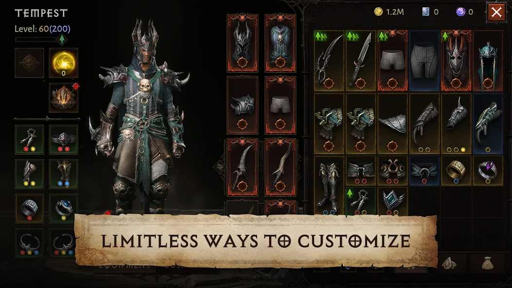 Unlock all characters as soon as you start playing Diablo Immortal MOD