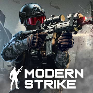 Download Hack Modern Strike Online MOD APK 1.69.3 (Unlimited Ammo, See Through Walls, All Weapons) icon