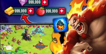 Tải Hack Monster Legends MOD APK 17.5.1 (Vô Hạn Vàng, Đá Quý 9999+, Full Thực Ăn) image