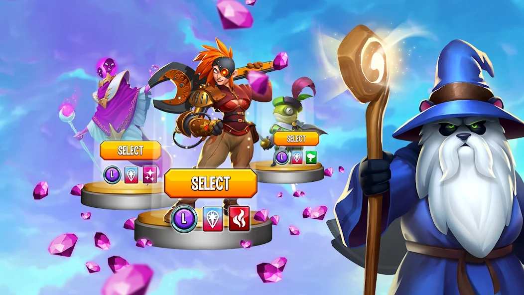 Monster Legends MOD Full Thực Ăn- Giúp nuôi dưỡng quái vật và lên cấp nhanh chóng