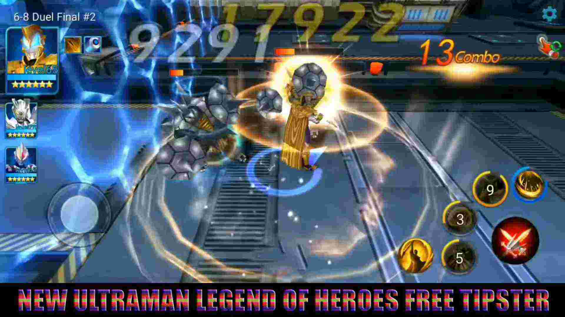 Mua sắm thoải mái và nâng cấp trang bị tối đa với Ultraman- Legend of Heroes MOD Full Tiền