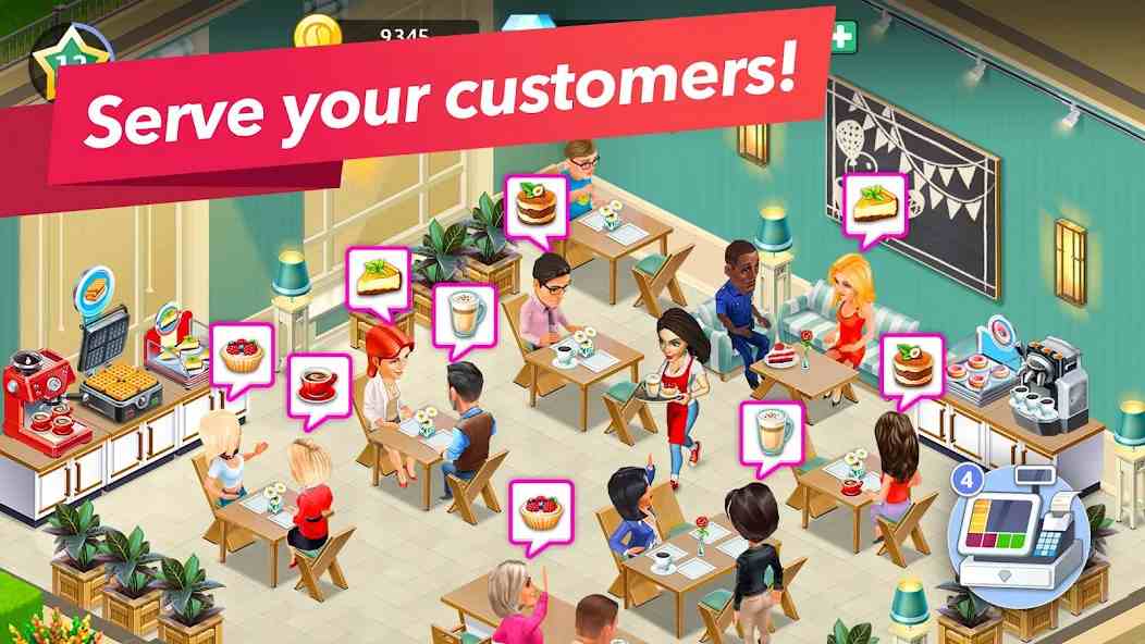 My Cafe MOD diamonds help buy special items and upgrades