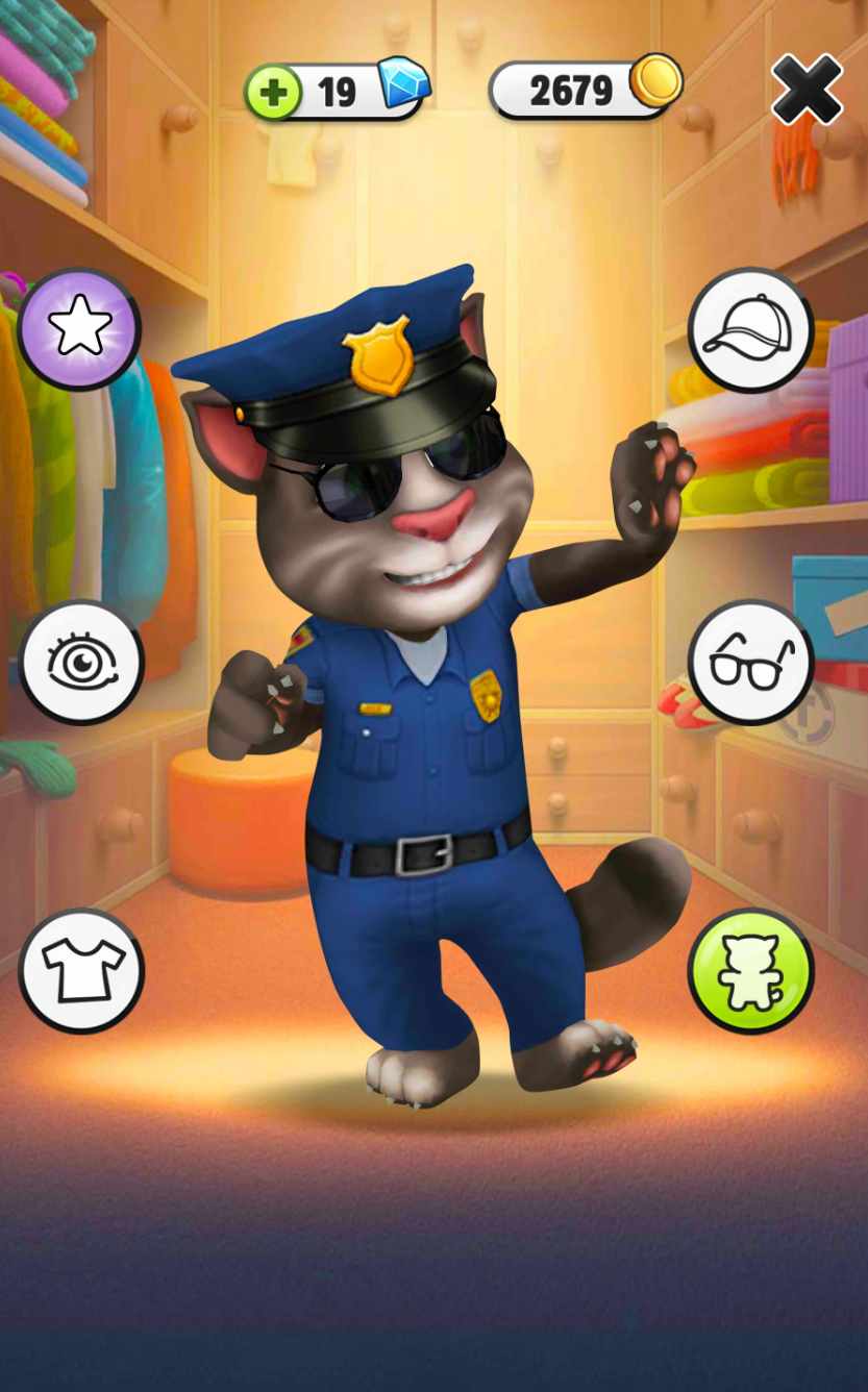 My Talking Tom MOD Kim Cương Vô Hạn- Sở hữu những vật phẩm cao cấp