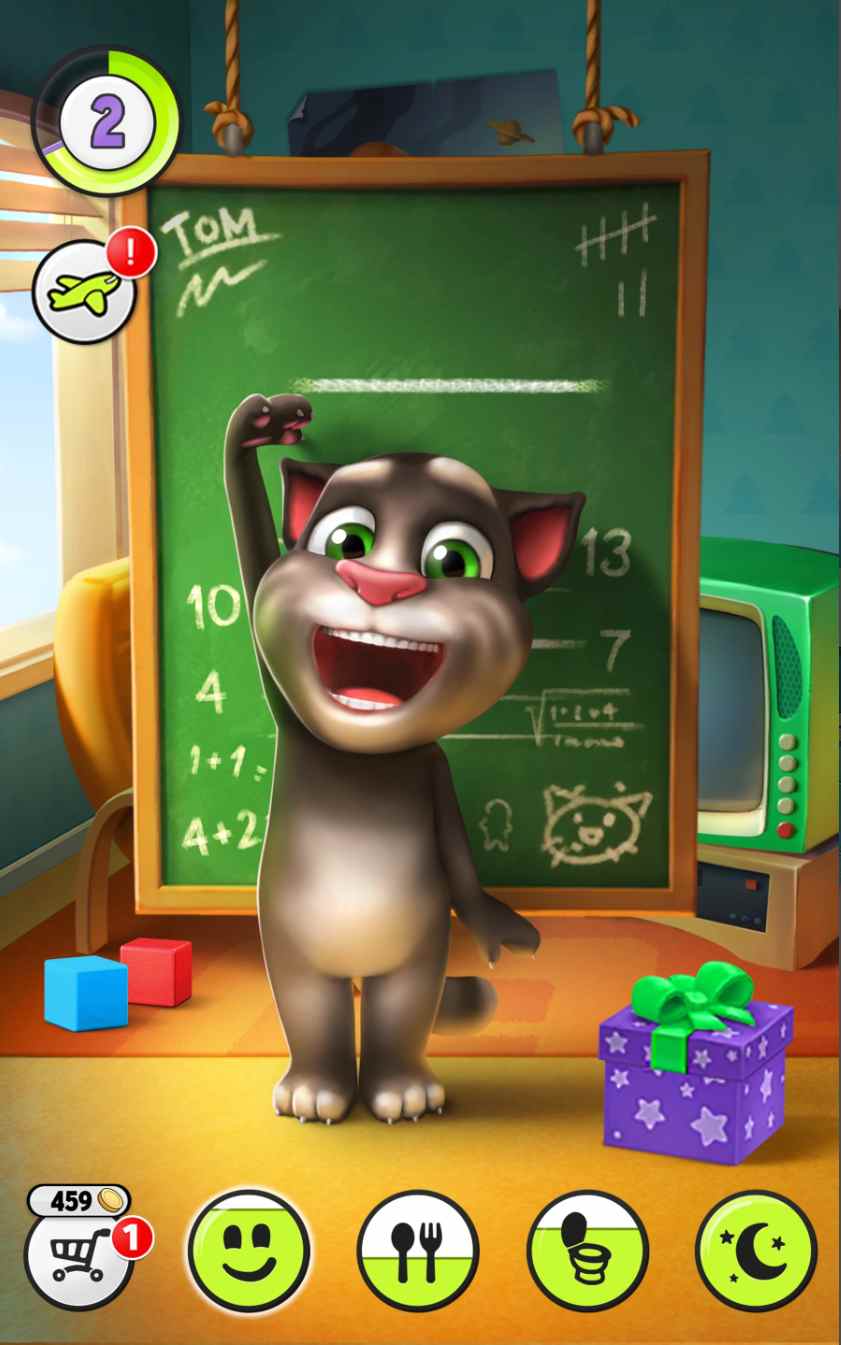 My Talking Tom MOD Unlimited Coins - Access the shopping store with unlimited items