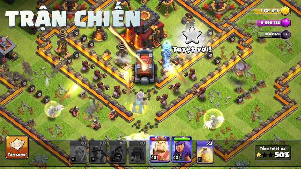 MOD APK features of Clash of Clans game