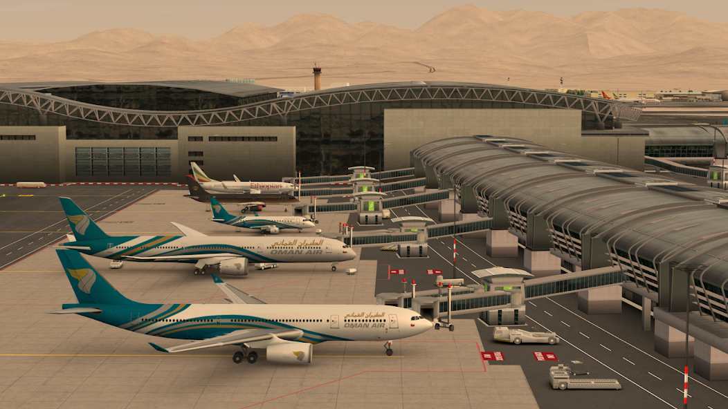 MOD APK features of the game World of Airports