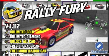 Download Hack Rally Fury MOD APK (Unlimited Money, Tokens, Nitro Speed, All Cars) image