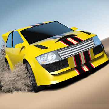 Download Hack Rally Fury MOD APK 1.116 (Unlimited Money, Tokens, Nitro Speed, All Cars) icon