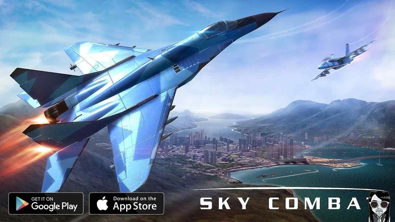 Download Hack Sky Combat MOD APK 8.0 (Unlimited Gold, Full Diamonds, Fuel, Ammunition)