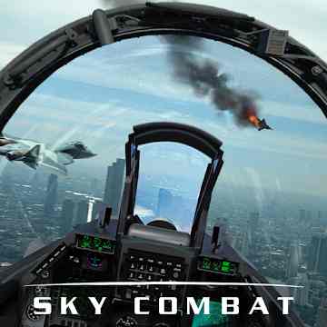 Download Hack Sky Combat MOD APK 8.0 (Unlimited Gold, Full Diamonds, Fuel, Ammunition) icon