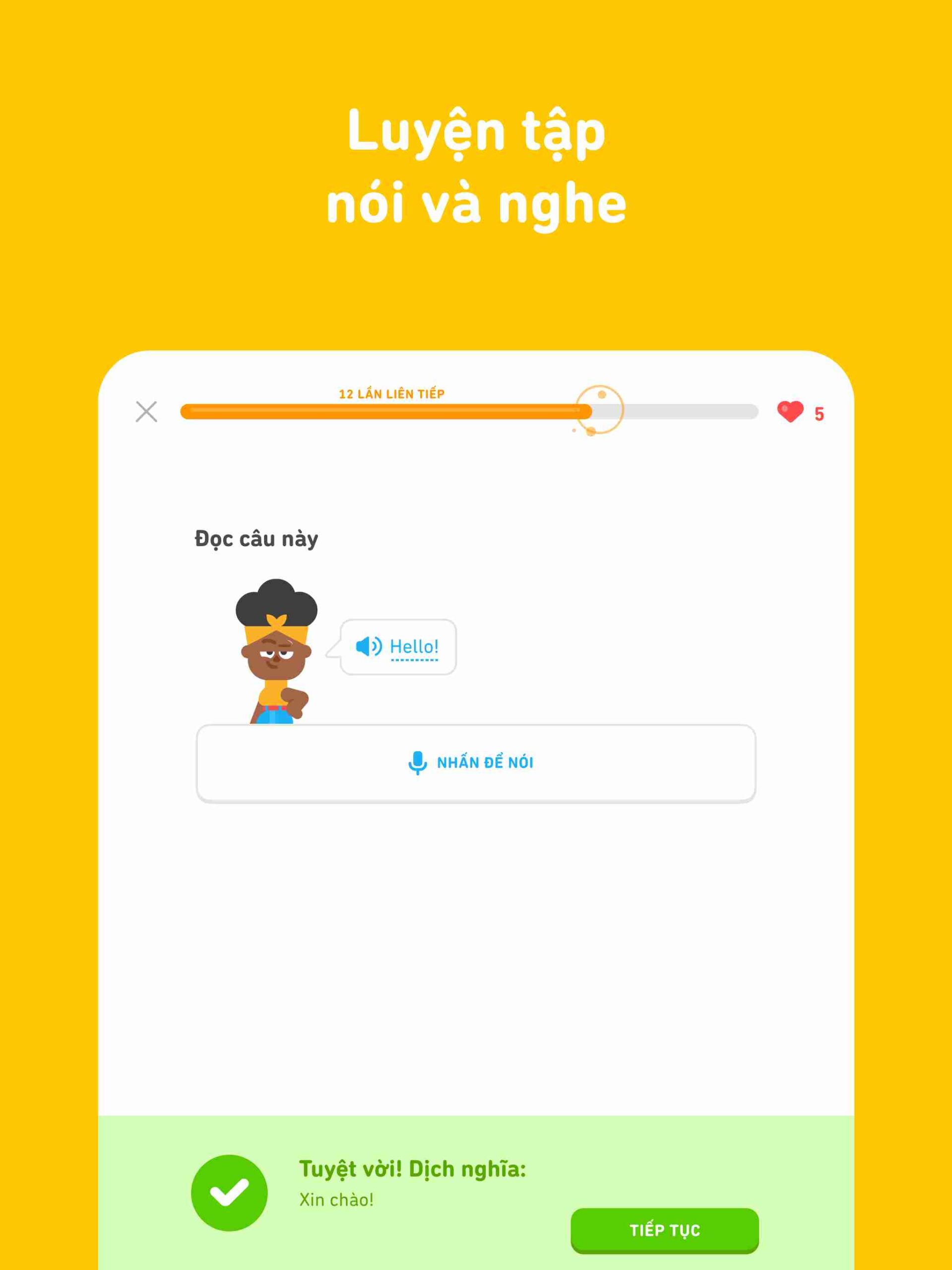 So sánh chi tiết giữa Duolingo chính thức và bản MOD APK