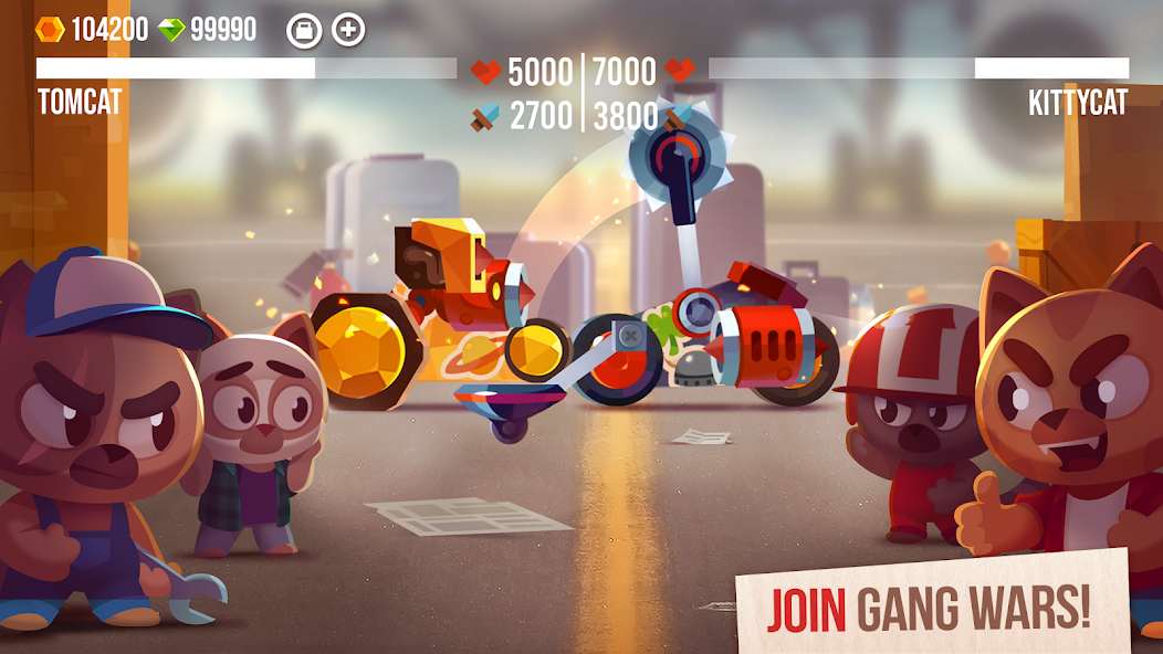 So sánh sự khác biệt giữa bản gốc và bản MOD 3.17 của CATS- Crash Arena Turbo Stars