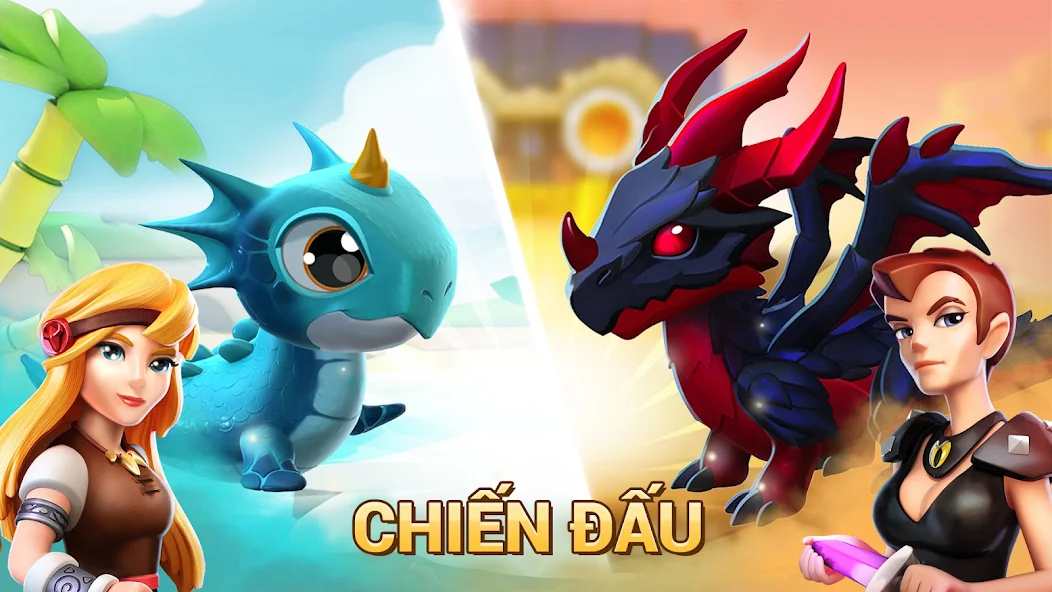 Sở hữu Full kim cương giúp bạn thống trị thế giới rồng Dragon Mania Legends MOD