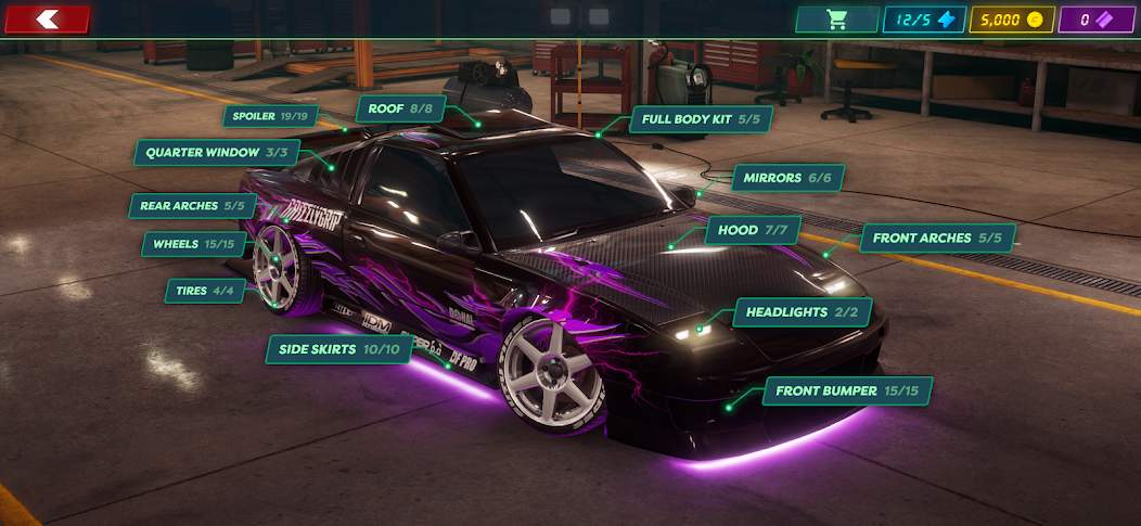 Static Shift Racing MOD unlimited money helps buy cars and upgrade easily