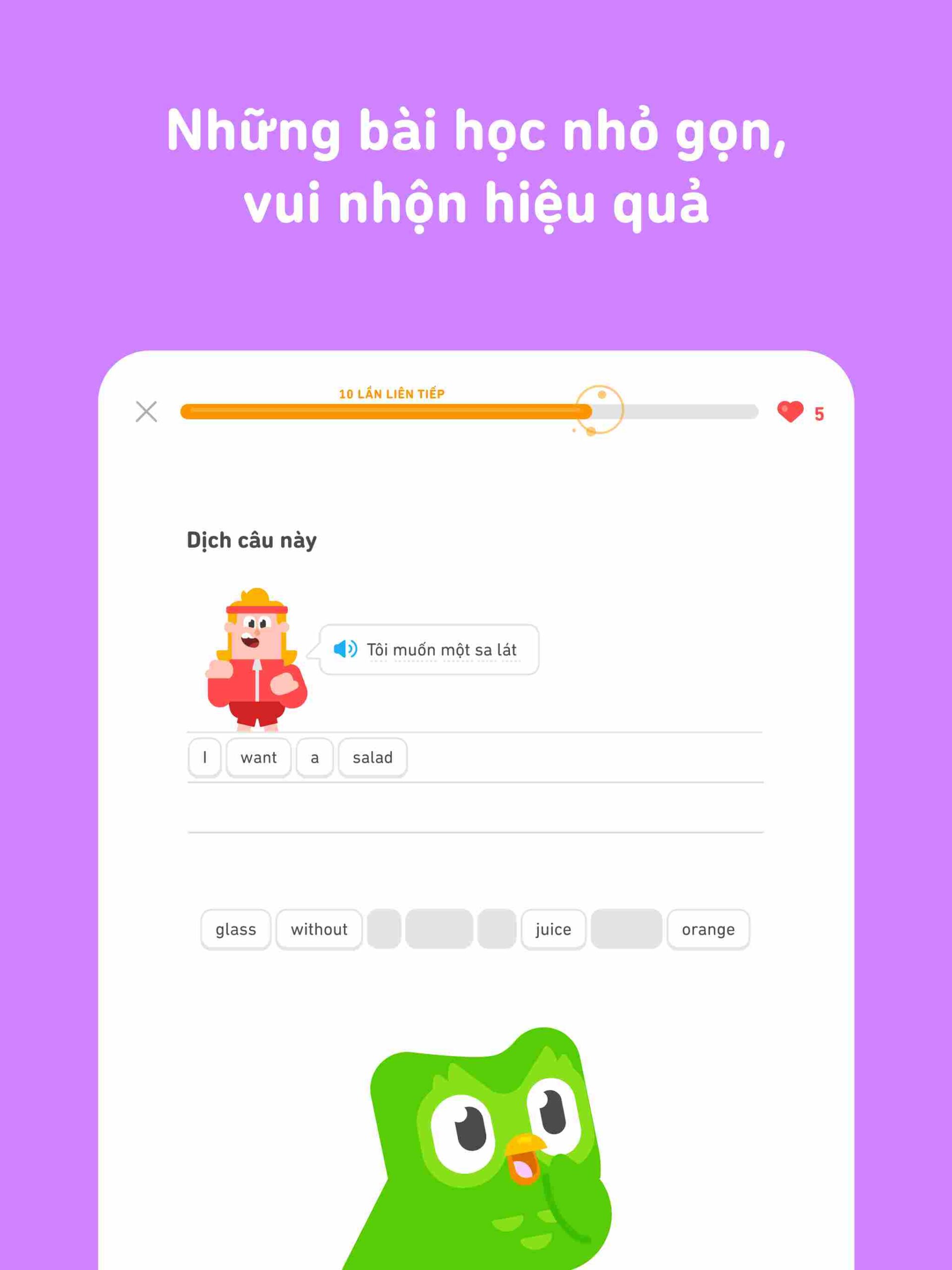 Download Duolingo MOD APK - Unlimited diamonds to help you learn more effectively