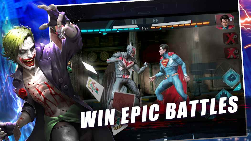 Tải Injustice 2 MOD- Mở khoá Full kỹ năng để chiến đấu dễ dàng