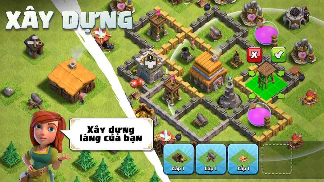 Download Clash of Clans MOD unlimited army - Superior power in battle