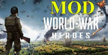 Download Hack World War Heroes MOD APK 1.46.0 (Unlimited Gold, Full Ammo, Onehit, Immortal) image