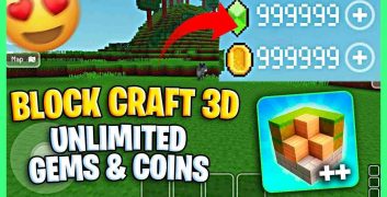 Tải Hack Block Craft 3D MOD APK  (Vô Hạn Tiền, Vàng, Kim Cương) image